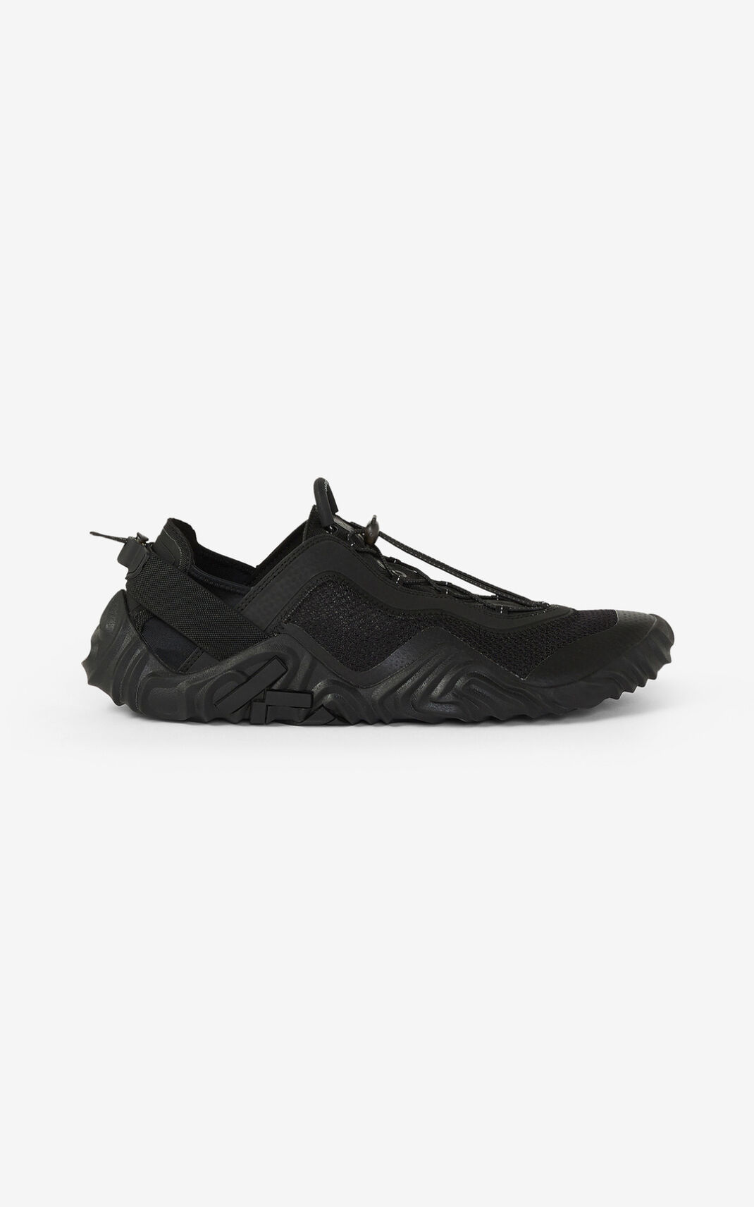 Baskets Kenzo Sport Wave mesh Homme Noir | GFLZ-16789